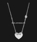 Kalung Fossil JFS00425040 Sterling Folded Heart Stainless Steel-0