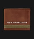 Dompet Pria Fossil Quinn ML3653345 Brown Leather Large Coin Pocket-0