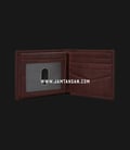 Dompet Pria Fossil Derrick ML4153014 Brown Leather RFID With Flip ID-1