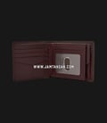 Dompet Pria Fossil Ward ML4162201 Burgundy Leather RFID Large Coin-1