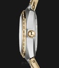 Fossil AM4183 Glitz Ladies White Mother of Pearl Dial Dual Tone Stainless Steel Strap-1