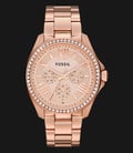 Fossil AM4483 Cecile Multifunction Rose Gold Glitz Stainless Steel -0