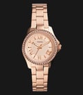 Fossil AM4578 Cecile Mini Rose Gold Glitz Stainless Steel-0