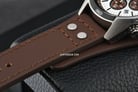 Fossil CH2565 Coachman Chronograph Silver Dial Brown Leather Strap-9