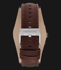 Fossil CH2890 Coachman Chronograph White Dial Brown Leather Strap-1