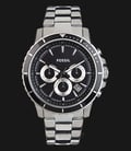 Fossil CH2926 Briggs Chronograph Black Dial Stainless Steel Strap-0