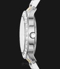 Fossil ES2409 Ladies Jesse Crystal Two-tone White Dial Stainless Steel Strap-1