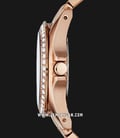 Fossil Riley ES2811 Multifunction Rose Gold Dial Rose Gold Stainless Steel Strap-1