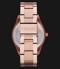 Fossil Stella ES2859 Ladies Multifunction Rose Gold Dial Rose Gold Stainless Steel Strap -2
