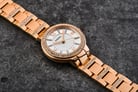 Fossil Virginia ES3284 Silver Dial Rose Gold Stainless Steel Bracelet Watch-4