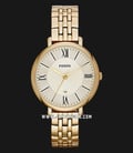 Fossil Jacqueline ES3434 Ladies Gold Dial Gold Stainless Steel Strap-0