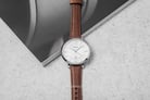 Fossil Jacqueline ES3708 Silver Dial Brown Leather Strap-4