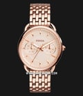 Fossil ES3713 Tailor Multifunction Rose Tone Stainless Steel-0