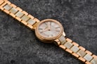 Fossil Virginia ES3716 Rose Tone & Horn Acetate Dial Dual Tone Stainless Steel With Ceramic Strap-4