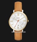 Fossil ES3737 Jacqueline Tan Leather Watch-0