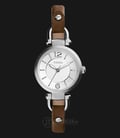 Fossil ES3861 Georgia Brown Leather Watch-0