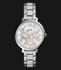 Fossil ES3939 Jacqueline White Dial Ladies Multifunction Stainless Steel-0