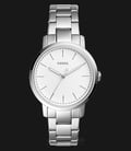 Fossil ES4183 Neely Ladies White Dial Stainless Steel Strap-0