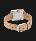 Fossil ES4243 Ladies Atwater Silver Dial Sand Leather Strap-2