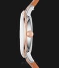 Fossil ES4255 Neely Ladies Dark Blue Dial Rose Gold Case Brown Leather Strap-1