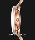 Fossil ES4264 Tailor Biege Dial Rose Gold Stainless Steel Strap-1