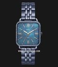 Fossil ES4290 Micah Ladies Blue Mother of Pearl Dial Blue Stainless Steel Strap-0