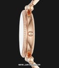 Fossil Carlie ES4301 Gold Rose Dial Gold Rose Stainless Steel Strap-1