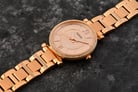 Fossil Carlie ES4301 Gold Rose Dial Gold Rose Stainless Steel Strap-6