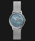 Fossil ES4313 Neely Ladies Blue Mother Of Pearl Dial Stainless Steel Strap-0