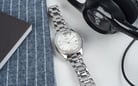 Fossil Scarlette ES4317 Crystal White Dial Stainless Steel Strap-5