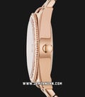Fossil Scarlette ES4318 Ladies Rose Gold Dial Rose Gold Stainless Steel Strap-1