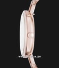 Fossil ES4356 Annette Three-Hand Pastel Pink Leather Strap-1