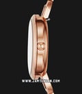 Fossil ES4391 Annette White Dial Rose Gold Stainless Steel Strap-1