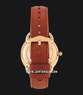 Fossil ES4420 Tailor Brown Glitter Dial Brown Leather Strap-2