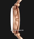 Fossil ES4441 The Carbon Ladies Rose Gold Dial Rose Gold Stainless Steel Strap-1