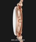 Fossil ES4443SET Carlie Mini Ladies Mother Of Pearl Dial Rose Gold Stainless Steel Strap-1