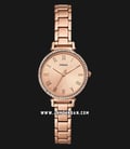 Fossil ES4447 Kinsey Rose Gold Dial Rose Gold Stainless Steel Strap-0