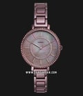 Fossil ES4453 Jocelyn Mother of Pearl Dial Purple Stainless Steel Strap-0