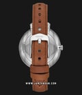 Fossil ES4454 Jocelyn Ladies White Mother of Pearl Dial Brown Leather Strap-2