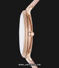 Fossil Jocelyn ES4455 Ladies White Mother of Pearl Dial Blush Leather Strap-1