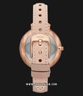 Fossil Jocelyn ES4455 Ladies White Mother of Pearl Dial Blush Leather Strap-2
