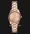 Fossil Scarlette ES4491 Rose Gold Dial Rose Gold Stainless Steel-0