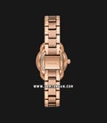  Fossil ES4497 Tailor Mini Ladies Rose Gold Dial Rose Gold Stainless Steel Strap-2