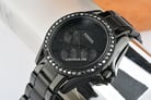 Fossil Riley ES4519 Black Dial Black Stainless Steel Strap-5