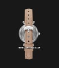 Fossil ES4530 Carlie Mini Mother Of Pearl Dial Brown Leather Strap-2