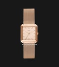 Fossil ES4569 Julienne Rose Gold Dial Rose Gold Stainless Steel Strap-0