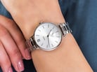 Fossil Kalya ES4666 Silver Dial Stainless Steel Strap-3