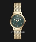 Fossil Neely ES4675 Ladies Green Mother of Pearl Dial Gold Stainless Steel Strap-0