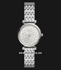 Fossil Carlie Mini ES4692 Ladies White Dial Stainless Steel Strap-0
