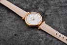 Fossil Carlie Mini ES4699 Ladies White Mother Of Pearl Dial Blush Leather Strap-5